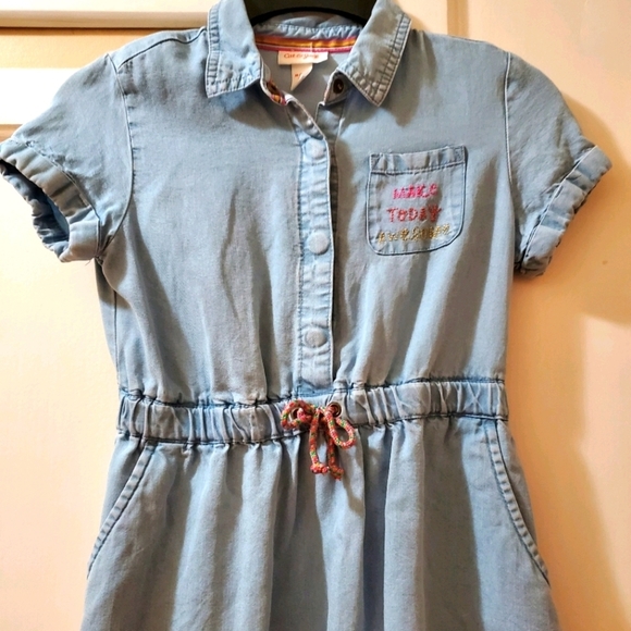 Cat & Jack Girl's Short-sleeved Dress - Picture 3 of 8